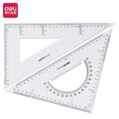 得力三角尺6430 30cm(套)