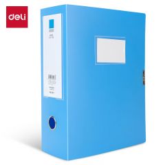 得力  100MM档案盒  5626ES 蓝色 个