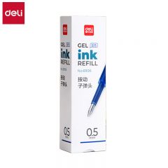得力 笔芯 6906 蓝色（20支/盒）