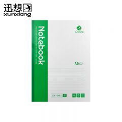 迅想 A5记事本 40张 绿色0725  本