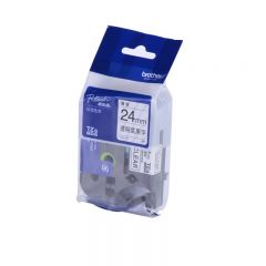 兄弟 标签机色带24mm透明底黑字 TZE-151（个）