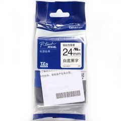 兄弟 标签机色带24mm白底黑字TZe-S251 （支）