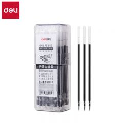 得力 笔芯 33405 黑色50支/桶