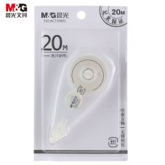 晨光(M&G)  文具20m*5mm简约修正带 学生不易断带涂改带 单支装ACT59801