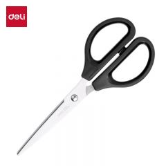得力（deli） 0603 剪刀 中号 170mm 黑色 办公生活家用 手工剪纸刀裁纸刀 办公用品