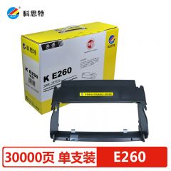 科思特 K E260 鼓架 黑色（适用Lexmark E260d/E260dn/E360d/E360dn/E460dn/E460dw/E462dtn）30000页 专业版