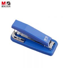 晨光(M&G)文具12#蓝色订书机 经典360度摇头订书器 耐用商务办公用品 ABS91627