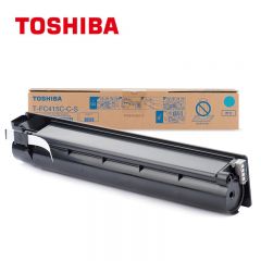东芝（TOSHIBA）原装碳粉 FC415C-C-S 墨粉 青色标容 适用FC-2110/2610/2615/3115/3615/4615/5115AC等设备