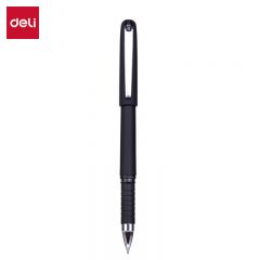 得力(deli) S822办公中性笔水笔签字笔0.7mm 黑色