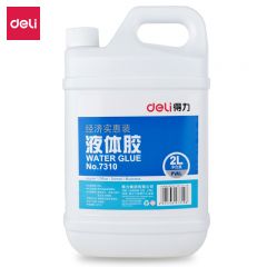 得力 透明液体胶 2L 7310  瓶