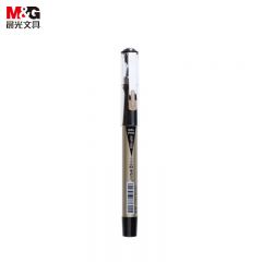 晨光（M&G）AGP11503品尚中性笔0.5mm水笔学霸刷题笔考试用简约子弹头签字碳素黑笔 黑色