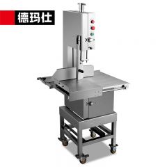 德玛仕（DEMASHI） QGJ-350锯骨机商用切骨切肉机电动冻肉鸡架切割机全不锈钢大型骨推荐落地式不锈钢机身