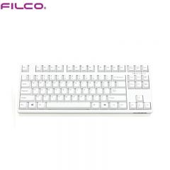 斐尔可（FILCO） FKBC87M/EMW2「87双模圣手二代」蓝牙无线键盘 双模有线cherry机械键盘 纯白色 茶轴