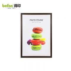 得印（befon） A4营业执照相框胡桃木色证书框营业执照荣誉证书奖状授权书证件装裱画框挂墙相框摆台2630