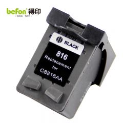 得印（befon） 816墨盒黑色适用惠普HP1218/F2288/2360/2368/D2468/3358/3658/3668/4308/5168/7268喷墨打印机
