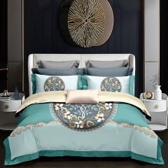 金丝莉（KINTHERI）倾城被套200*230cm 床单230*250cm 枕套48*74cm*2（套）