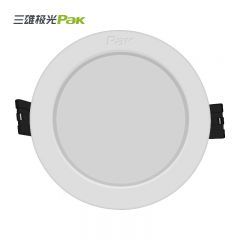 三雄极光 嵌入筒灯 4.8W3寸白光PAK56049I 嵌入式走廊过道商用金属筒灯