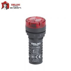 德力西电气  蜂鸣器LAY5s-FM 连续闪烁式 AC.DC 12V 红（蜂鸣器）