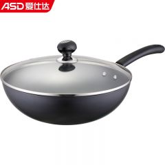 爱仕达（ASD） CF30B1TG炒锅不易锈铁锅无涂层多用途锅30CM