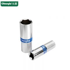 长鹿  1/2"蓝带加长六角套筒（CL201224） 24mm/只