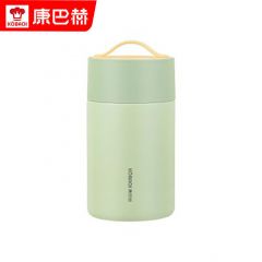 康巴赫（KBH） 软提手撞色焖烧杯1000ml牛油果绿 KH-T10B03