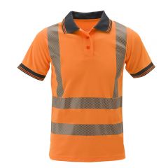 添星（cmcbright） 经典高警示反光短袖Polo 003022O M