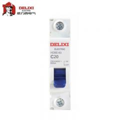 德力西电气（DELIXI ELECTRIC） HDBE-63小型断路器；HDBE-63 B型 1P 20A