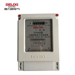德力西电气 三相四线电子式电能表 DTS606 3×57.7/100V 1.0级 3×1.5(6)A*
