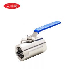 艾菲勒 DN25不锈钢内丝螺纹球阀阀门