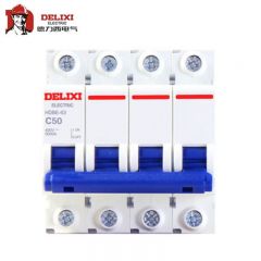 德力西电气（DELIXI ELECTRIC） HDBE-63小型断路器；HDBE-63 D型 4P 32A