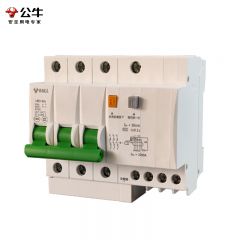 公牛（BULL） 空气开关微型断路器LBE5-63A系列3P漏电保护断路器 三相三线 C型电子式25A(定制）