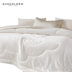 AUSGOLDEN AMA0W5121123301大豆被芯春秋被A类进口羊毛抗菌防螨子母被双人冬被澳洲羊毛大豆冬被200*230cm