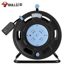 公牛（BULL） GN-806DN(S)电缆线盘插座移动电缆绕卷线盘线轴拖线盘（6453）3*2.5-50m