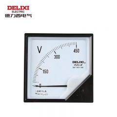 德力西电气 模拟指示电测量仪表42L6 频率表 45-55Hz 380V