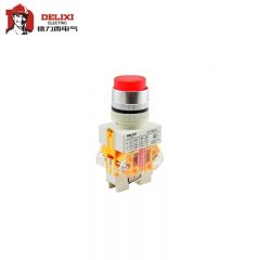 德力西电气（DELIXI ELECTRIC） 按钮开关 LAY7-11D 220V LED 黄