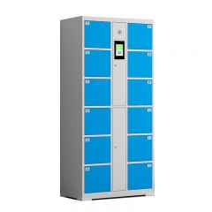 汇云星 12门 电子存包柜 人脸识别系统 850*460*1800