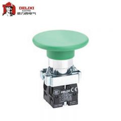 德力西电气（DELIXI ELECTRIC） 按钮开关LAY5s-BR 黑 1NO 1NC（标准型Φ60蘑菇钮）