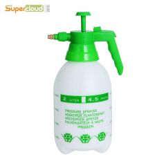 舒蔻 （Supercloud）气压式喷壶 浇花园林洒水消毒多用途喷水壶 S-061白色喷壶1.5L