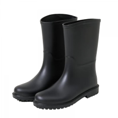 神龙 女士中筒雨鞋雨靴 胶鞋套鞋防水鞋 户外防水防滑耐磨劳保雨靴 雨鞋 防洪防汛 中筒雨靴女款36码