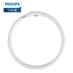 飞利浦（PHILIPS）T5三基色环形荧光灯管 TL5C四针环形灯管40W白光（6500K）管径16mm外径280mm