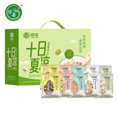 绿帝（GREEN KING）绿豆百合小米南瓜组合健康谷物早餐粥料五谷杂粮粗粮 十日夏凉消暑粥料礼盒1500g