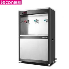 乐创（lecon） 商用开水器 学校公司工厂大型不锈钢直饮机 柜式一开二温 LC-J-ZY01