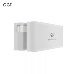 GGT 日本棉花糖毛巾新疆长绒棉洗脸巾家用柔软面巾五星级酒店加厚毛巾象牙色35*72cm