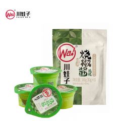 川娃子 烧椒酱30g*6罐 1袋（中辣） 烧椒酱便携装 炭烤风味 四川特产虎皮青椒 下饭菜