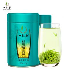 一杯香 碧螺春 睿无4000 125g*2罐 绿茶苏州洞庭碧螺春 散茶茶叶