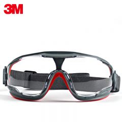 3M GA501护目镜 防雾防花粉尘工业切割骑行防风飞溅劳保眼镜罩