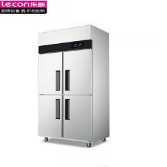 乐创（lecon） 商用四门冰柜 立式厨房保鲜柜节能压缩机 全冷冻 LC-J-SBC01