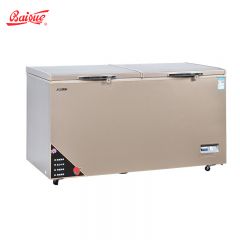 白雪（Baixue） 冰柜760升大容量 冷藏冷冻单温转换冷柜大冰柜 低温卧式顶开门海鲜食材冻货雪柜BD/C-760FD