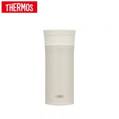膳魔师（THERMOS）保温杯400ml男女士陶瓷内胆泡茶咖啡保冷水杯子TCMV-400LC WH