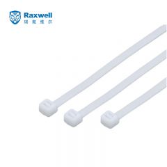 瑞氪维尔（Raxwell） 自锁式尼龙扎带 理线带 10*500 白色多功能捆线带100根/包 RECT0010